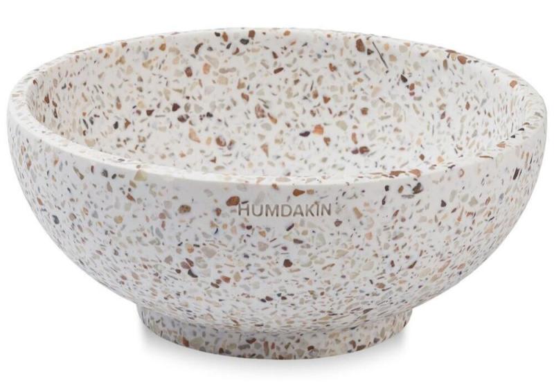 Humdakin Genova Terrazzo Skål i Rød og Beige