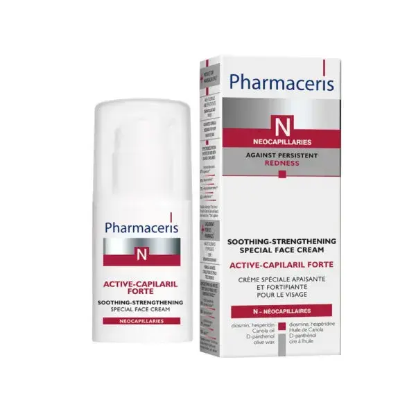 Pharmaceris N Active Capilaril Forte Fugtgivende Og Styrkende Ansigtscreme  30ml