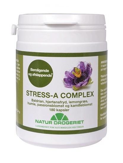 Stress A Complex 180 kapsler - Effektiv mod stress