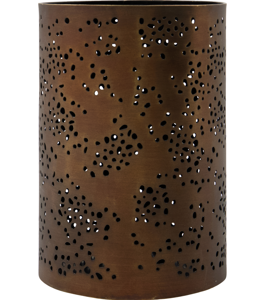 House Doctor Fyrfadsstage Rando - Antik Brun Ø13 cm