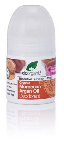 Dr. Organic Argan Deodorant 50ml - Mild og Effektiv
