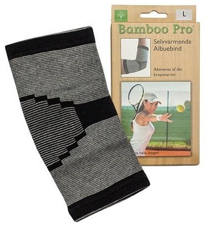 Bamboo Pro Albuebind  Str  L Selvvarmende 1stk