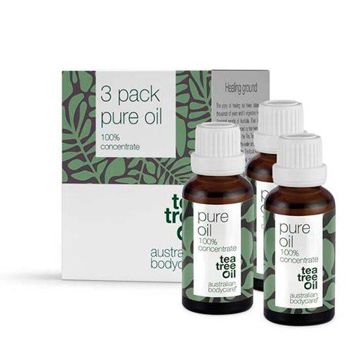Australian Bodycare 3 Pak Pure Tea Tree Oil 3x30 Ml
