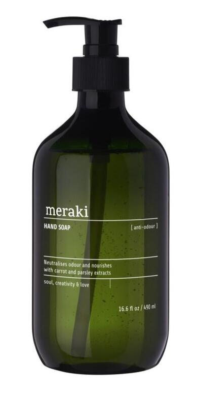 Meraki Håndsæbe Anti Odour 490ml - Fjerner Uønskede Lugte