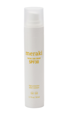 Meraki Ansigtssolcreme SPF30 - Mild Duft 50ml