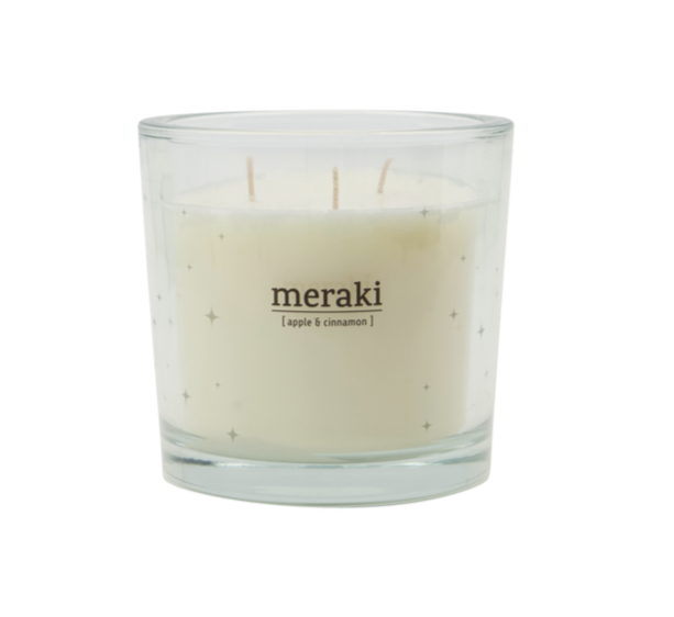 Meraki Advents Duftlys med Æble og Kanel 1stk