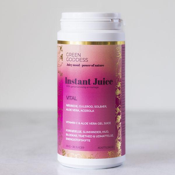 Grøn Gudinde Vital Instant Juice 210 G - Sundhedsdrik