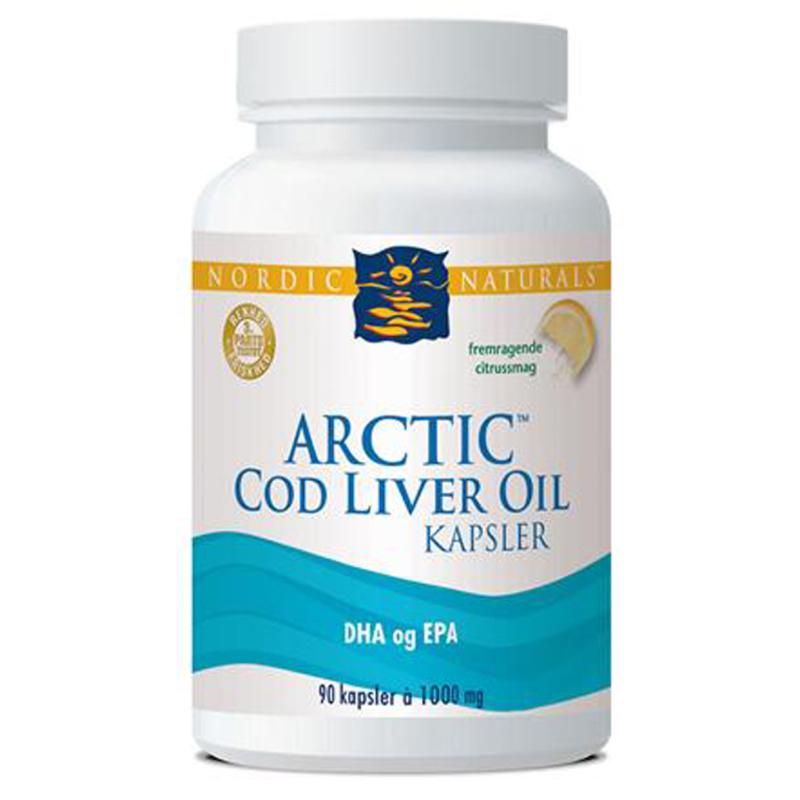 Nordic Naturals Torskeleverolie M. Citrus - 180 Kapsler