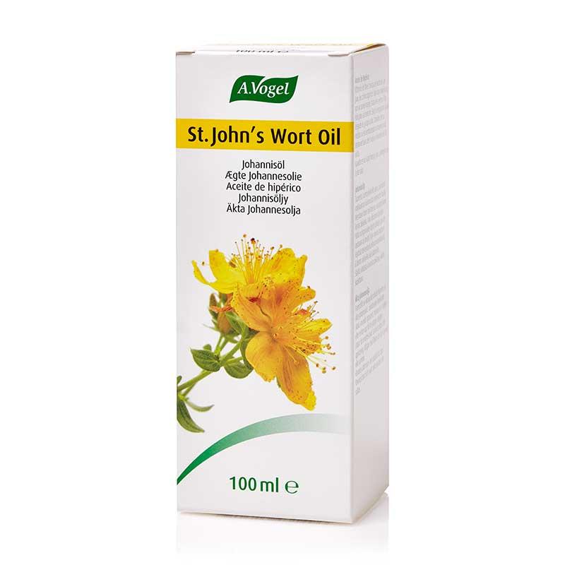 A. Vogel Johannesolie 100 ml - Naturlig hudpleje