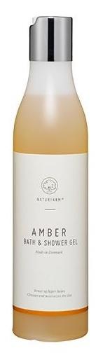 Naturfarm Amber Bade Shower Gel 250 Ml - Fugtgivende!