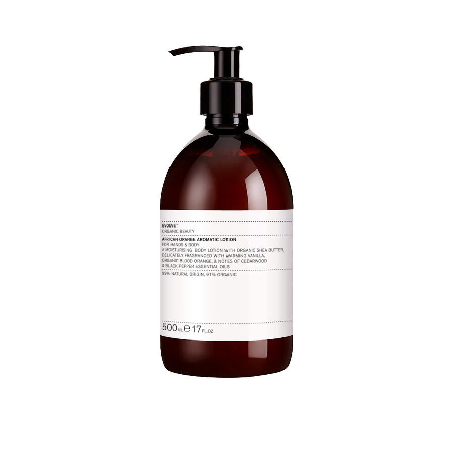 Evolve Afrikansk Orange Aromatisk Lotion 500ml - Skøn Pleje