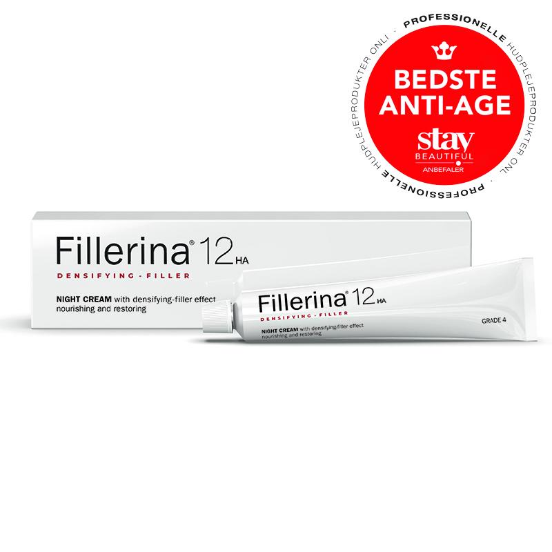Fillerina 12HA Natcreme Grade 4 - Bekæmp rynker effektivt!