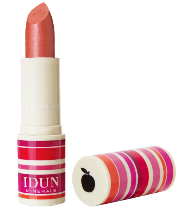 Idun Minerals Creme Læbestift Alice - Glansfuld Makeup