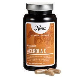 Nani Acerola C Vitamin 90 Kapsler - Styrk dit immunforsvar