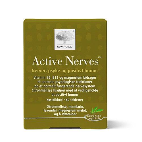 New Nordic Active Nerves 60 Tab - Styrk dit nervesystem