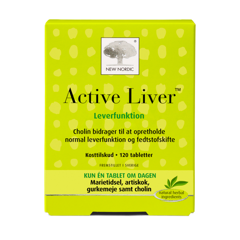 New Nordic Active Liver 120 Tabletter