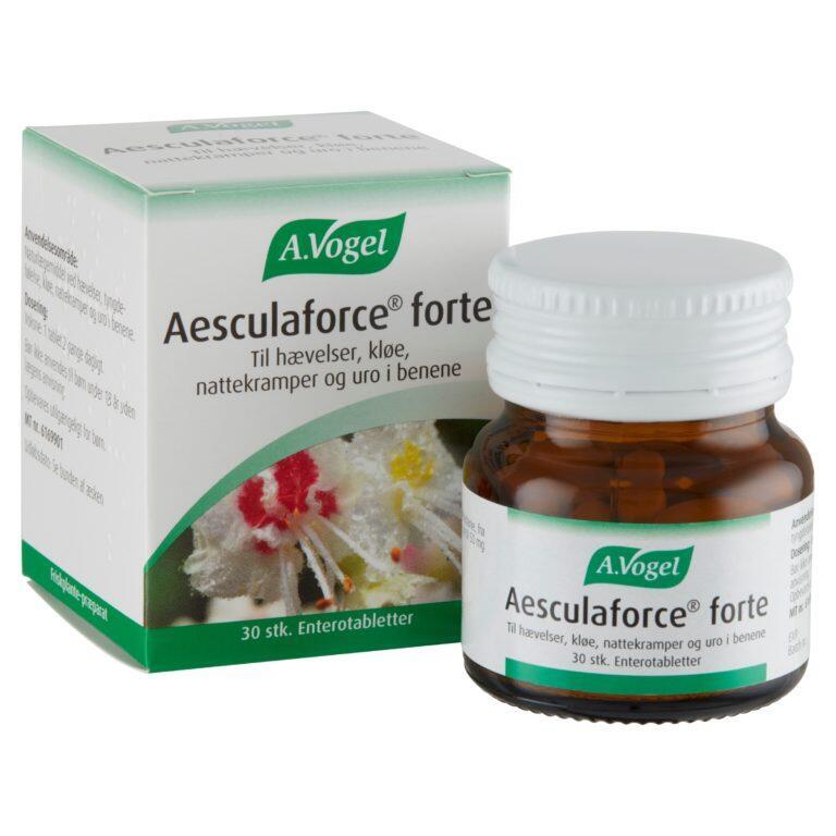 Aesculaforce Forte 30 Tabl - Lindrer hævelser og ubehag