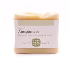 Sæbeværkstedet Ansigtssæbe med Agurk - Håndlavet 80g