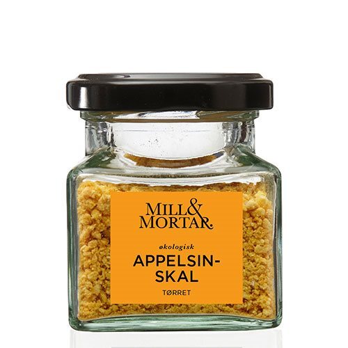 Økologisk Appelsinskal fra Mill & Mortar - 30g