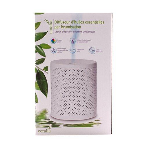Ceralia Aroma Diffuser i Hvid Keramik til Hygge