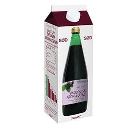 Sød Aronia Saft med Rørsukker - 750ml