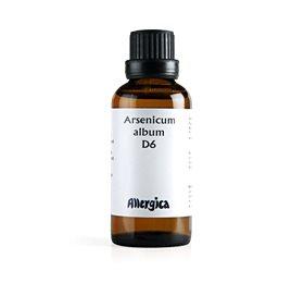 Allergica Arsenicum Album D6 50ml - Homøopatisk Behandling