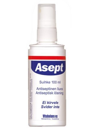 Vitabalans Asept Spray 100ml - Rens og desinficer sår