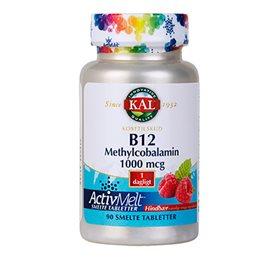 KAL B12 Methylcobalamin 90 Smeltetabletter - Sundhedstilskud