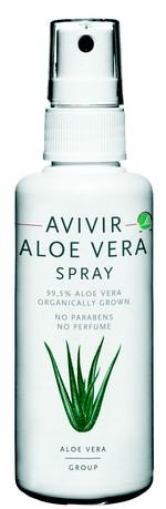 Avivir Aloe Vera Gel Spray 99,5% - 75 ml til hudpleje
