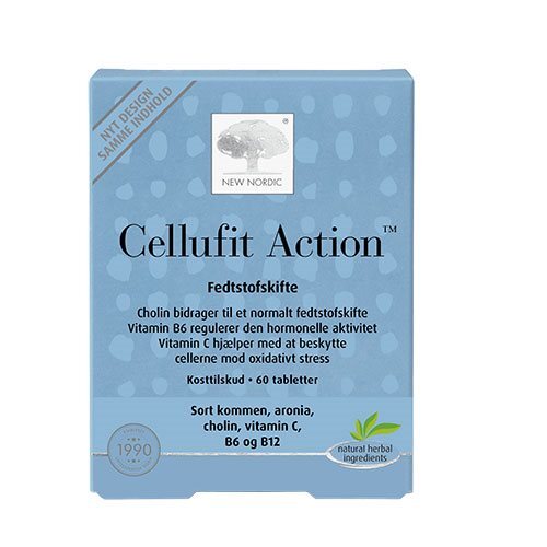 New Nordic Cellufit Action - Kosttilskud til skønhed 60tab