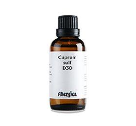 Allergica Cuprum Sulf D30 Bull 50ml - Homøopatisk Lægemiddel