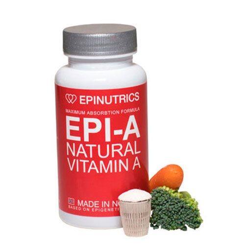 Epinutrics Epi A - 60 kapsler til sund hud og syn