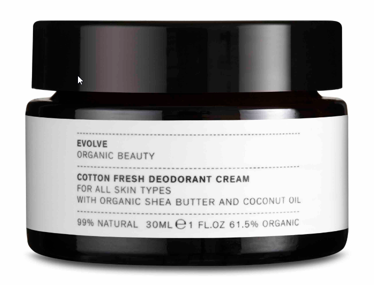 Evolve Cotton Fresh Deodorantcreme 30 Ml - Naturlig Beskyttelse
