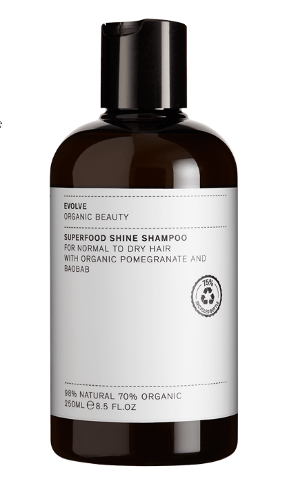 Evolve Superfood Shine Shampoo 250 Ml - Naturlig Skønhed