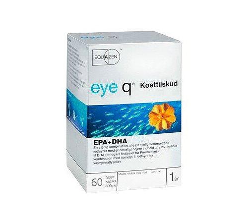 Equazen   Tidligere Eye Q   Fiskeolie Epa Dha   60 Kaps
