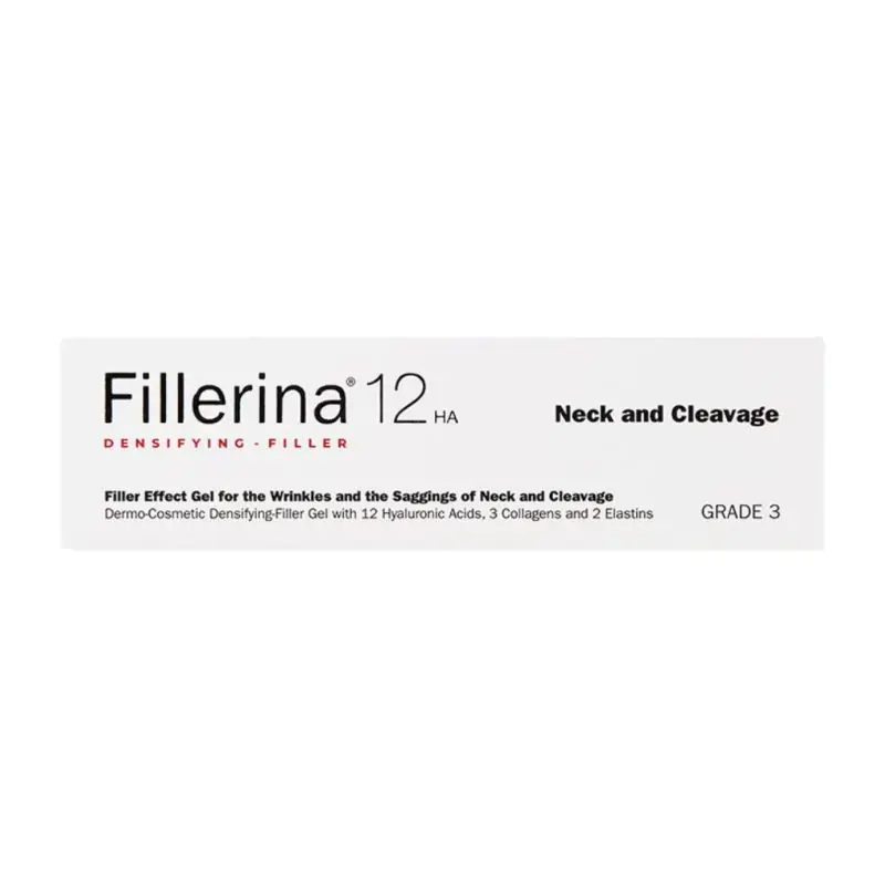 Fillerina12ha Specific Zones   Neck And Cleavage Grade 3   30 Ml