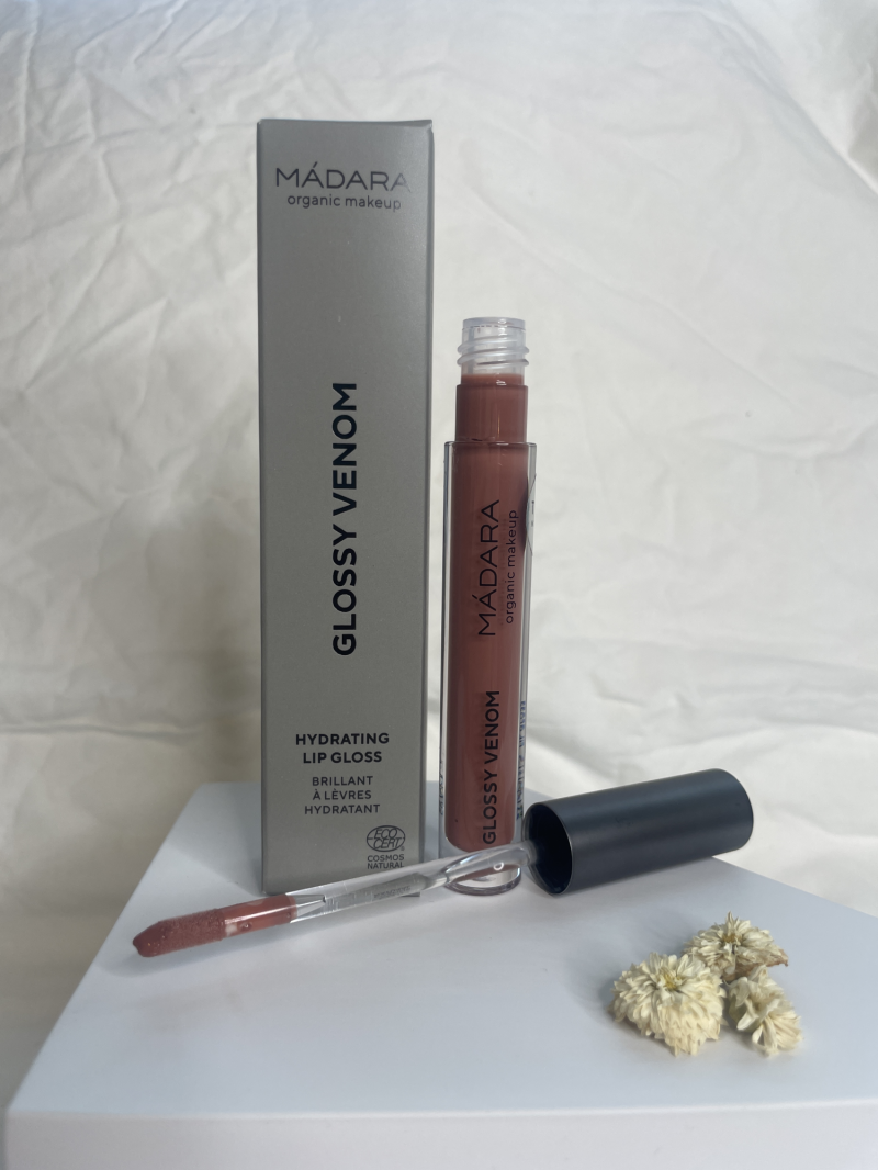 Madara Glossy Venom Lip Gloss 73 - Magnetisk Nude Tilbud