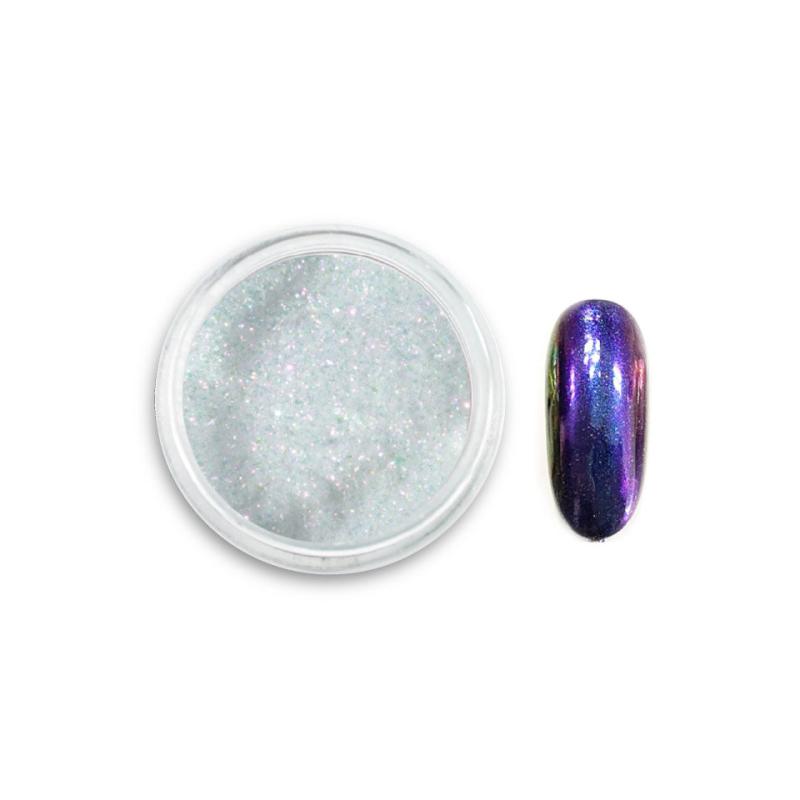 Aurora Pigment til Negle No 2 - Perfekt til Nail Art Designs