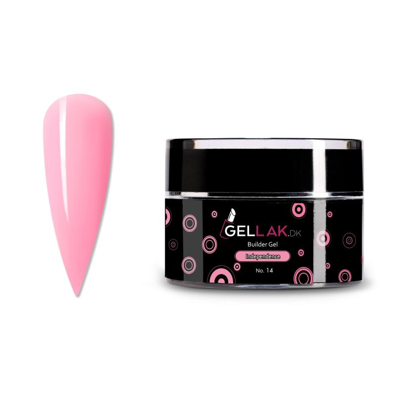 Builder Gel Pink til Negleopbygning - Perfekt til Baby Boomer