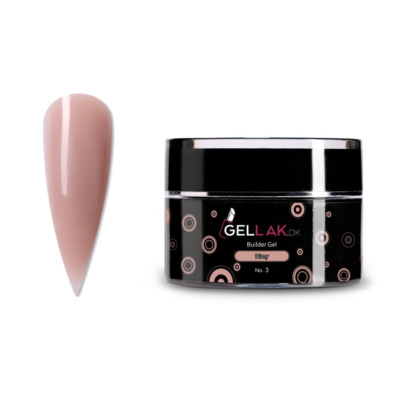 Bygger Gel Nude til Negleopbygning - Dizzy No 3