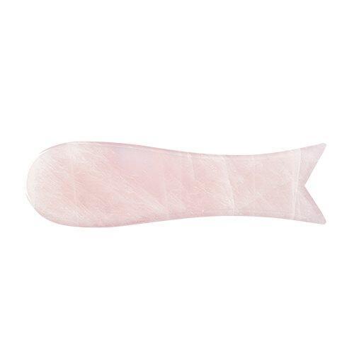 A Pure Mind Gua Sha Fish Rosa Kvarts