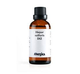 Allergica Hepar Sulf D12 50ml - Homøopatisk Medicin