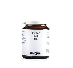 Allergica Hepar Sulf D6 Bull 50g - Homøopatisk Medicin