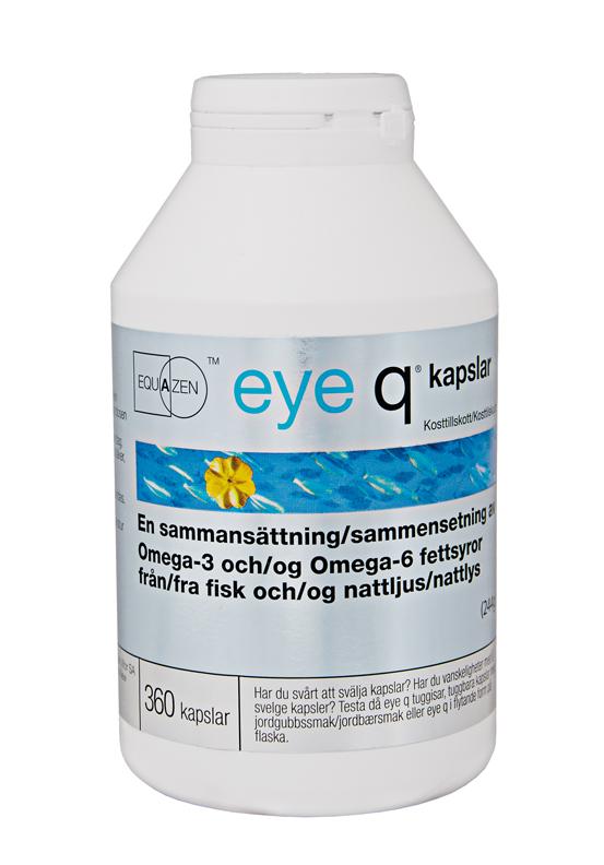 Equazen Fiskeolie med EPA, DHA og GLA - 360 Kapsler