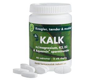 Dfi Kalk M, Magnesium, K2 & D3 - Sundhedsprodukt 90 Tab