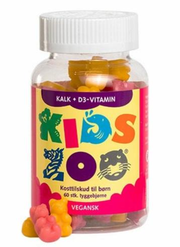 Kids Zoo Kalk D Gel? Kanin 60stk