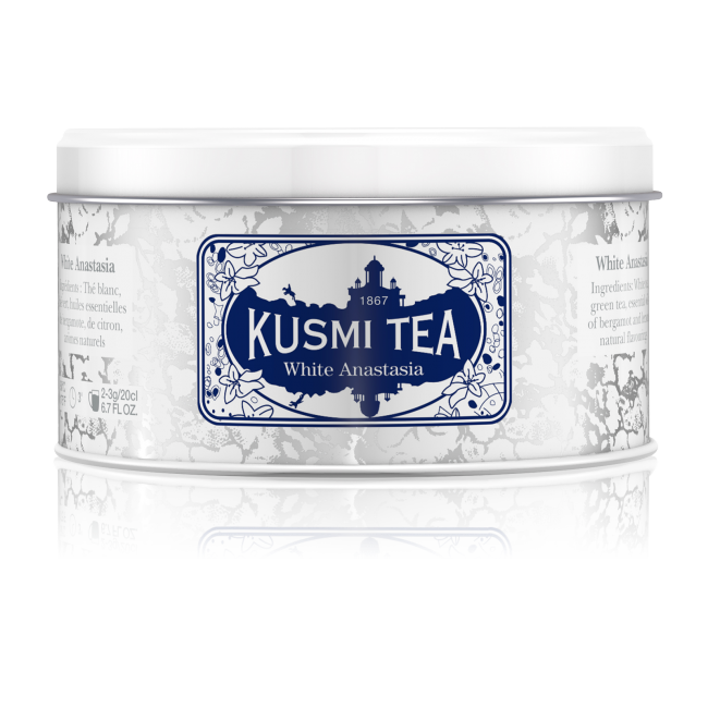 Kusmi White Anastasia Øko Te 90g - Smagfuld oplevelse!