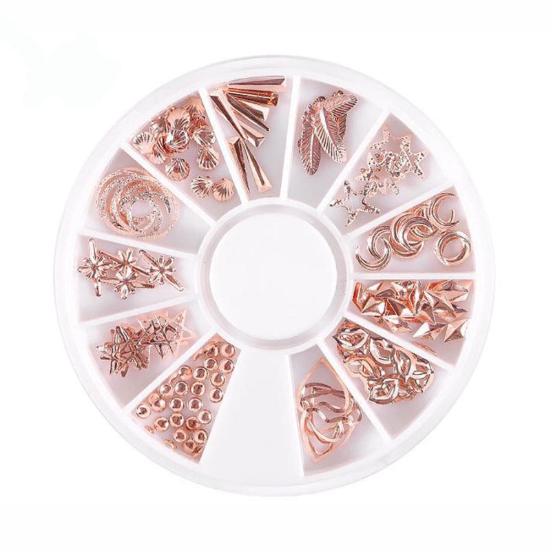 Neglekunst Metal Mix 2 - Flot Dekoration til Dine Negle