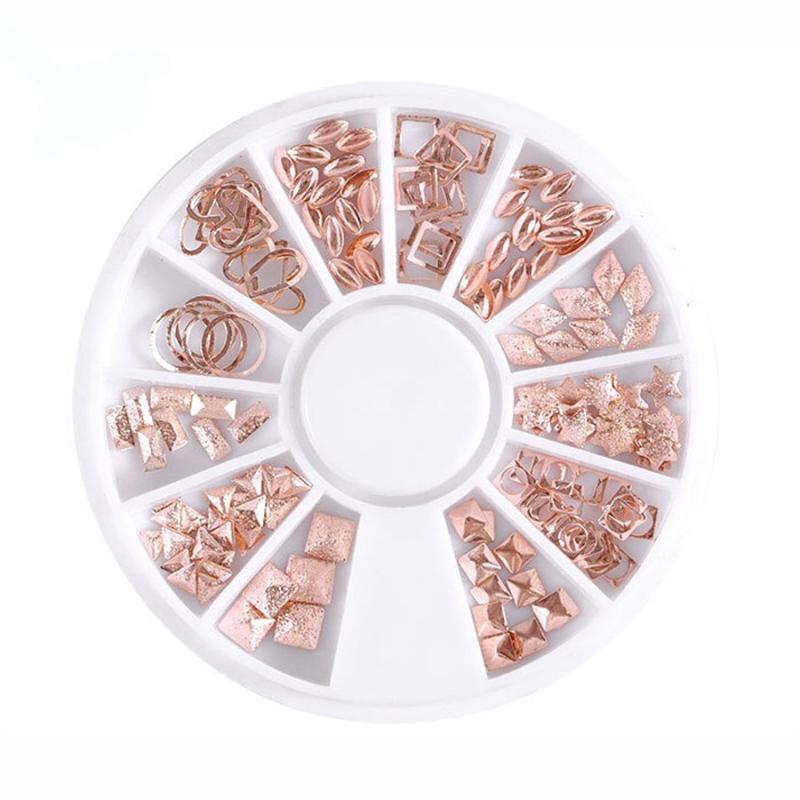 Nail Art Metal Mix 4 - Flot Negle Dekoration til God Pris
