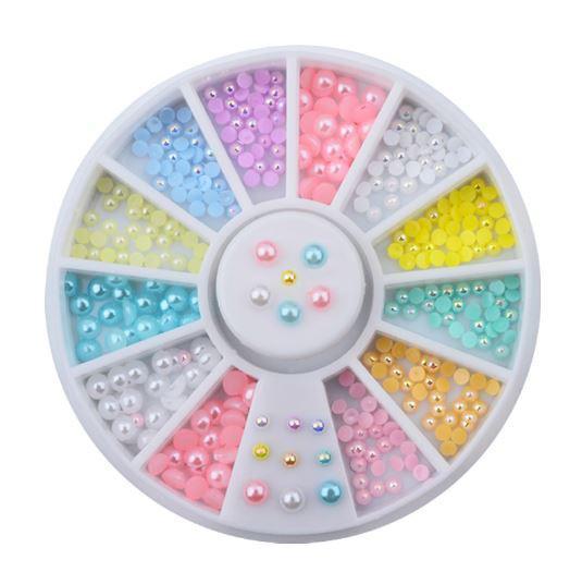 Negle Kunst Perler - Perfekt til Negle Dekoration 49 Kr